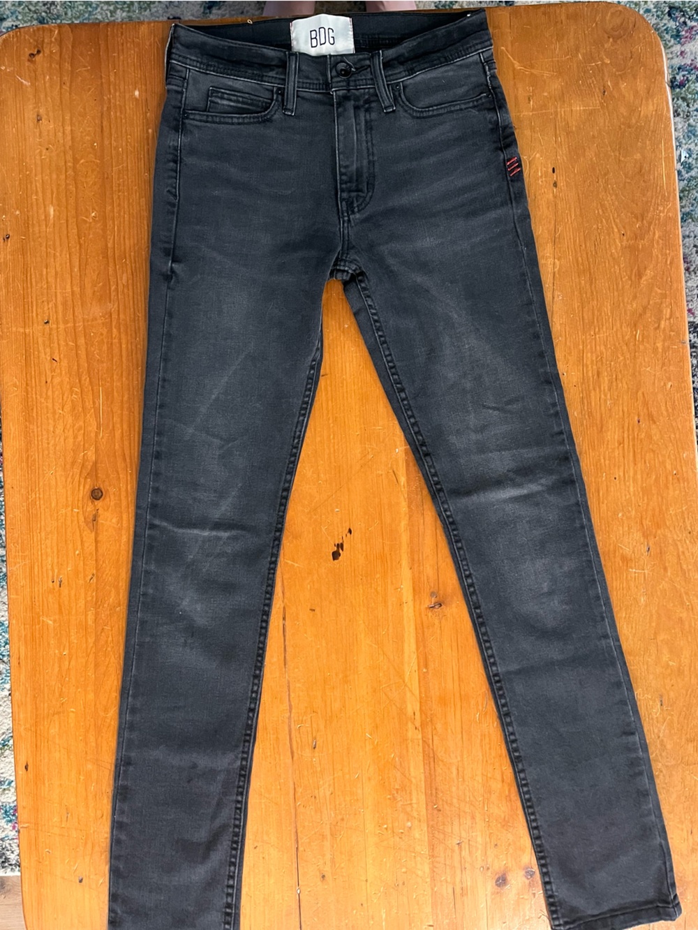 Urban Outfitters BDG Charcoal Black Skinny Stretch Jeans